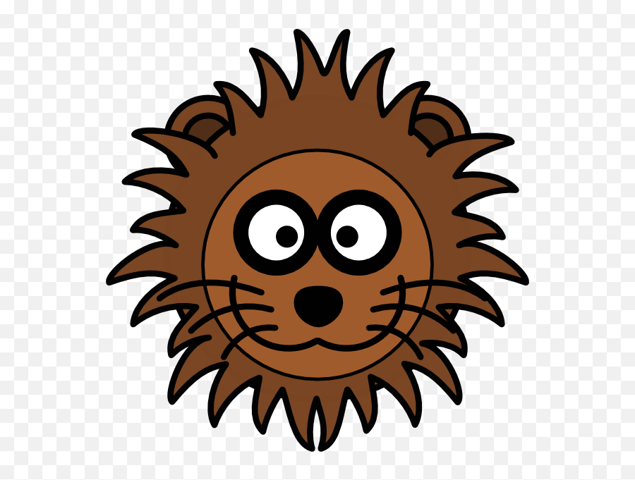 Lion Head Png Emoji,Lion Head Clipart