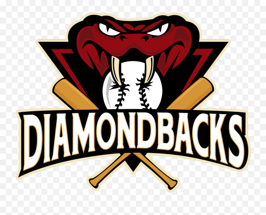 Diamondback Baseball Logo Clipart - Ricks Good Eats Emoji,Diamondbacks Logo