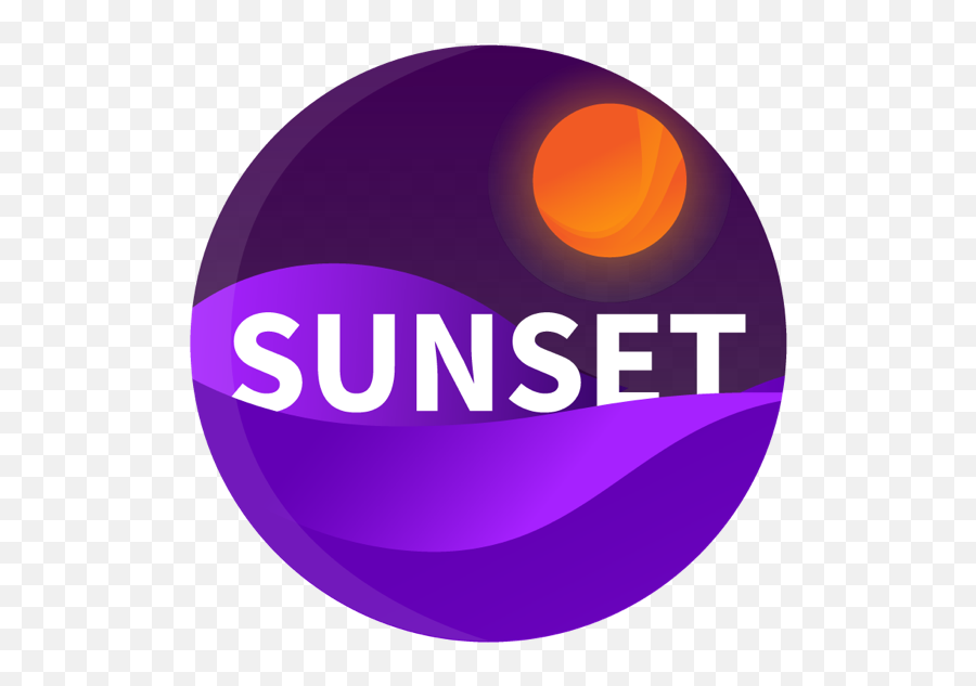 Sunset Logo - Sunset Logo Emoji,Sunset Logo