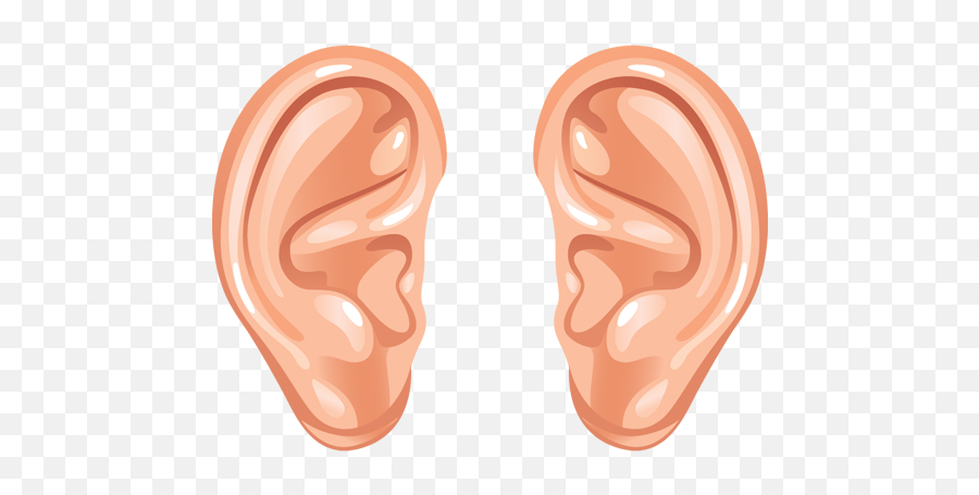Cartoon Ears - Ears Clipart Png Emoji,Ear Clipart