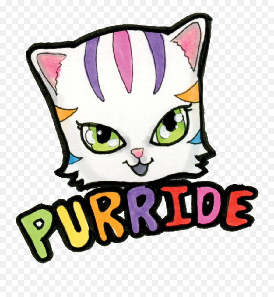 Kitty Pride Twitch Emotes - Dot Emoji,Twitch Emotes Png