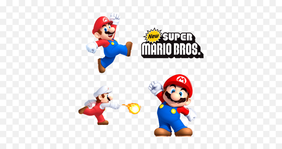 New Super Mario Bros Transparent Png - Mario Bros Png Emoji,Mario Bros Png