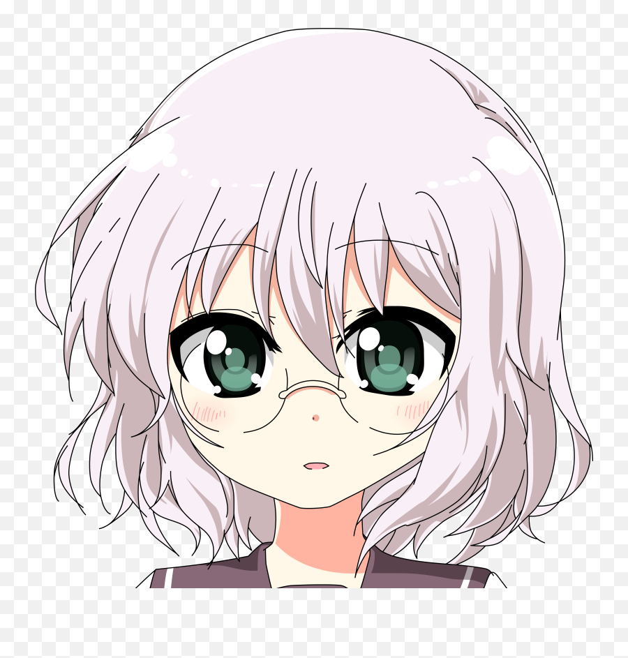 Anime Glasses - Anime Png Vector Emoji,Anime Glasses Png