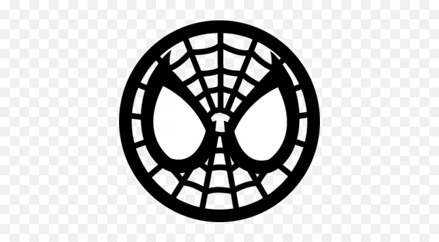 Spiderman Logo Vector Free Download - Vector Spiderman Logo Emoji,Spiderman Logo
