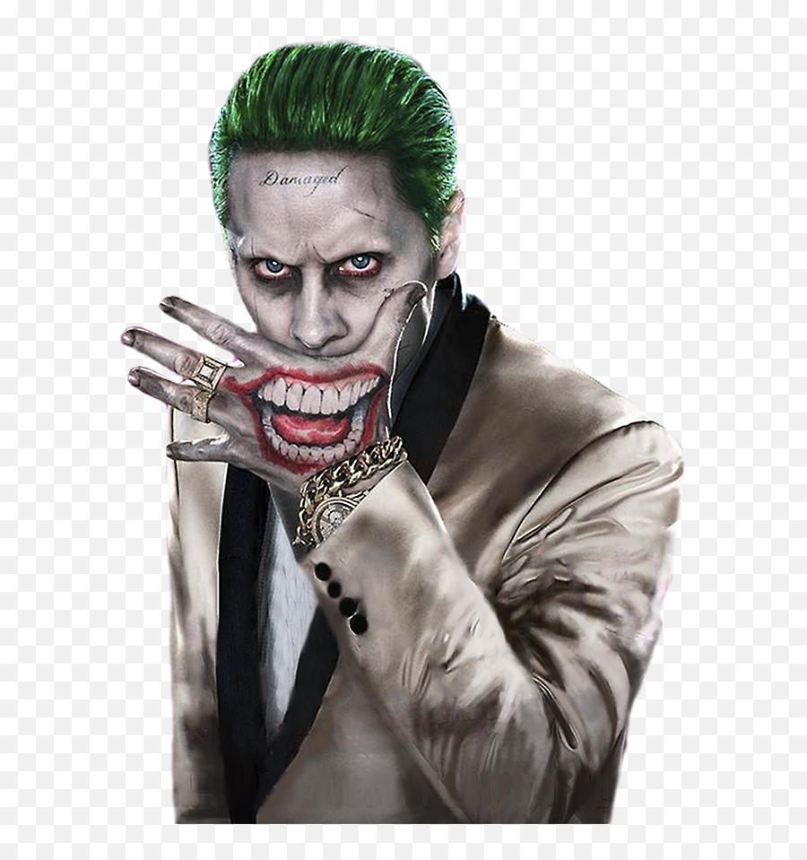 Hd Joker - Jared Leto Joker Png Emoji,Joker Transparent
