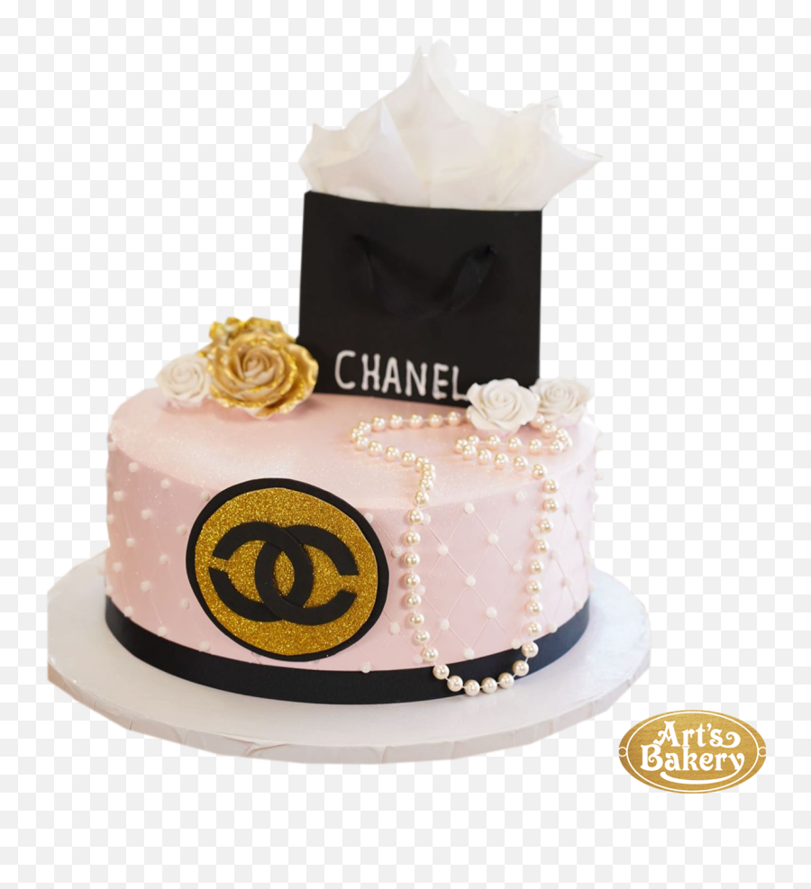Chanel Designer Cake 104 - Cake Decorating Supply Emoji,Cake Transparent