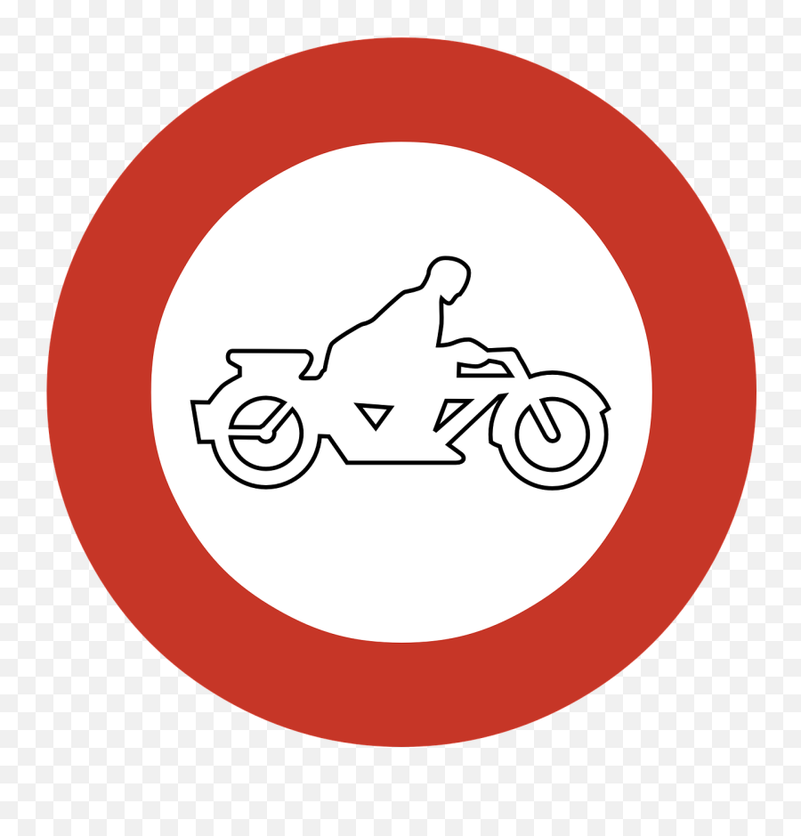 Ban Banned Motorcycles - Free Vector Graphic On Pixabay Motorcycle Emoji,Banned Transparent