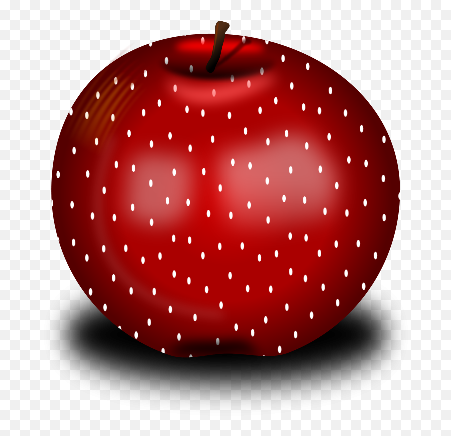 Red Apple Clipart Free Download Transparent Png Creazilla - Png Emoji,Red Apple Clipart