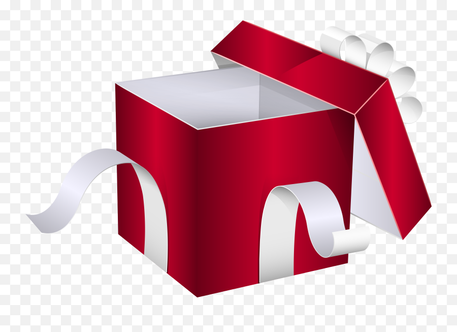 Free Open Present Box Png Download Free Clip Art Free Clip - Clipart Gift Box Opened Transparent Background Emoji,Present Clipart