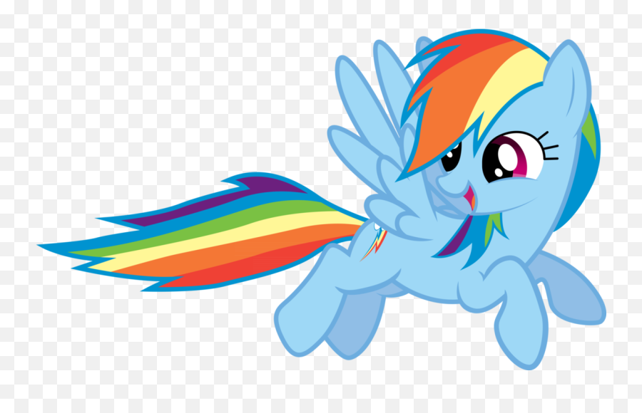 Download Rainbow Dash Flying - Little Pony Rainbow Dash Png Emoji,Rainbow Dash Transparent