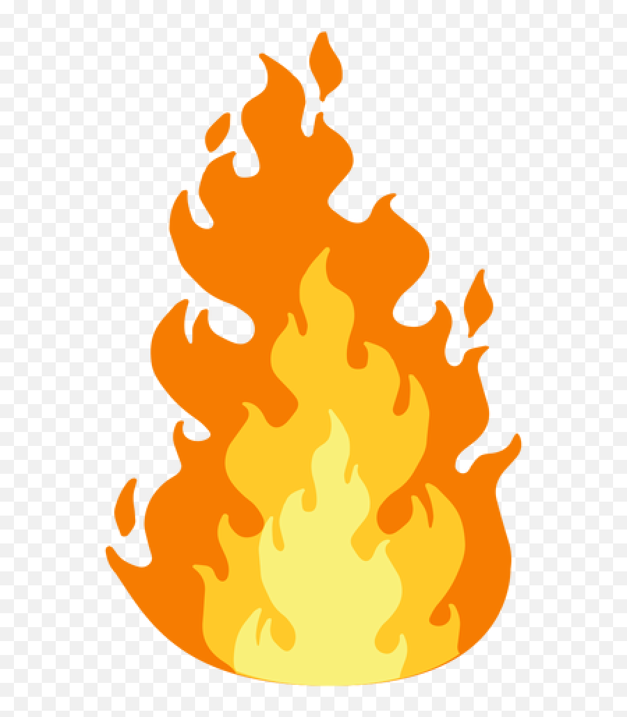 Fire Clipart - Clip Art Fire Transparent Emoji,Clipart