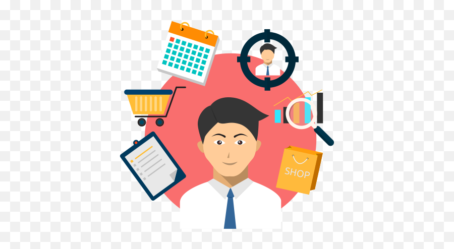 Store Manager Clipart - Professional Salesman Salesman Icon Emoji,Manager Clipart