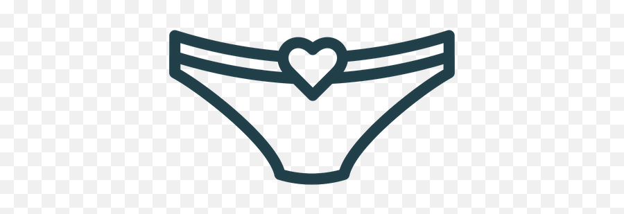 Underwear Icon Of Line Style - Available In Svg Png Eps Emoji,Underwear Png