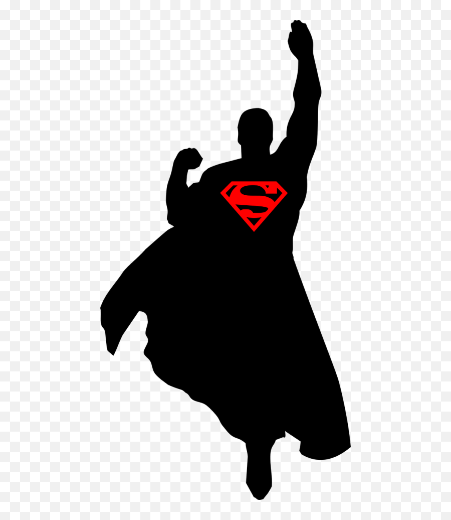Fastest Superman Silhouette Free Emoji,Superman Logo Svg