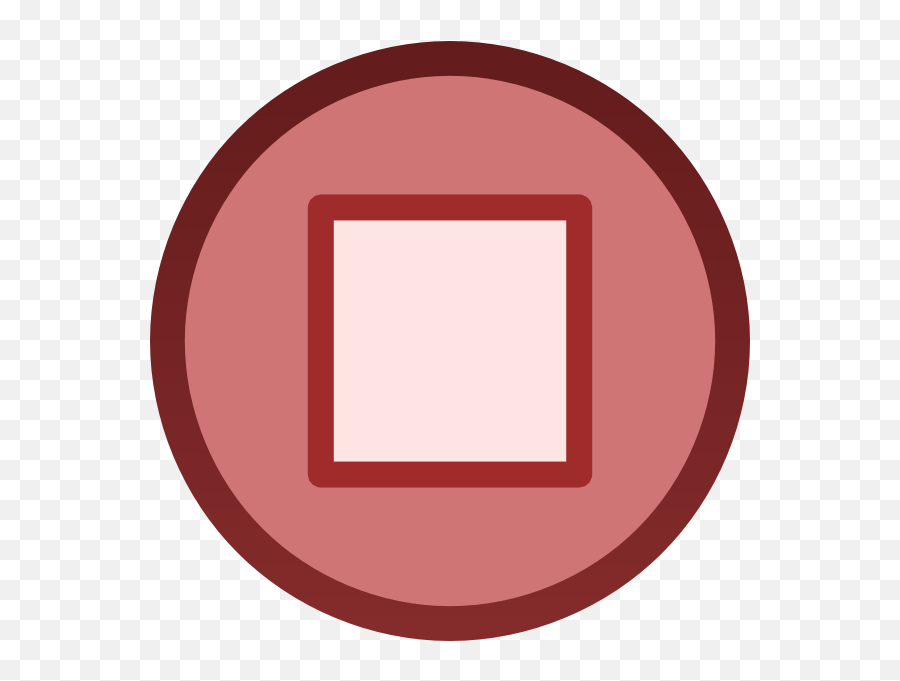 Stop Button Png Red Full Size Png Download Seekpng Emoji,Red Button Png