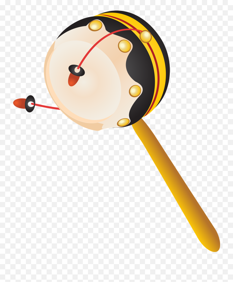 Hand Drum Clipart Png Transparent Png - Chinese Hand Drum Png Emoji,Drum Clipart