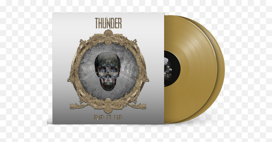 Gold Double Vinyl - Thunder Rip It Up Full Size Png Emoji,Gold Record Png