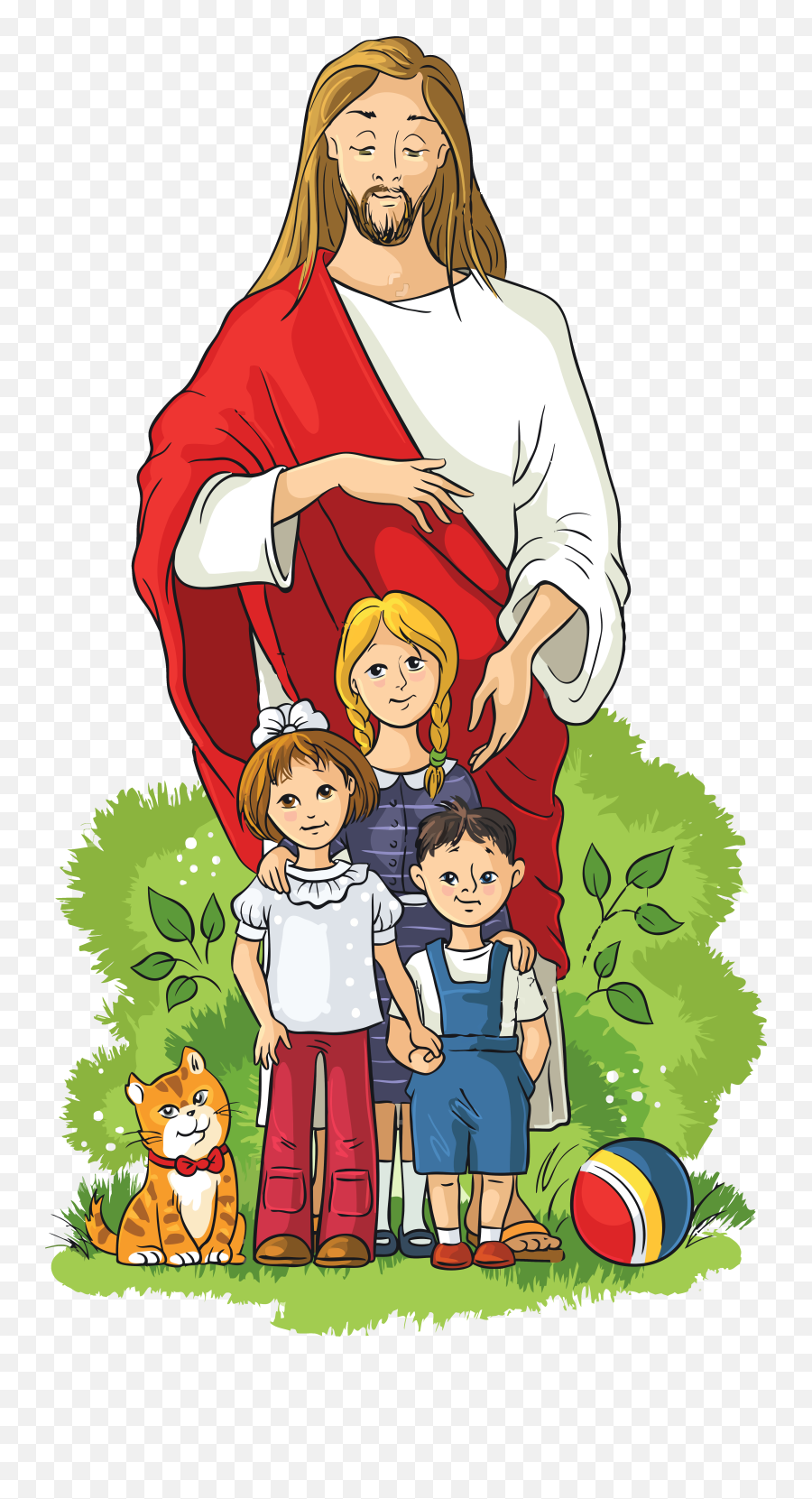 Child Cartoon Clip Art - Jesus Christ Png Download 5600 Emoji,Baby Jesus Clipart