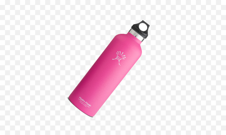 New Hydro Flask 24oz Vacuum Insulated Double Wall Water Bottle Pinkadelic Pink - Flask Emoji,Hydro Flask Logo