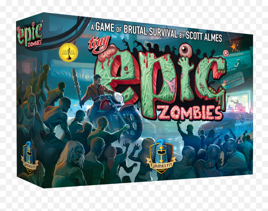 Tiny Epic Zombies Deluxe Edition U2014 Gamelyn Games Emoji,Zombies Transparent