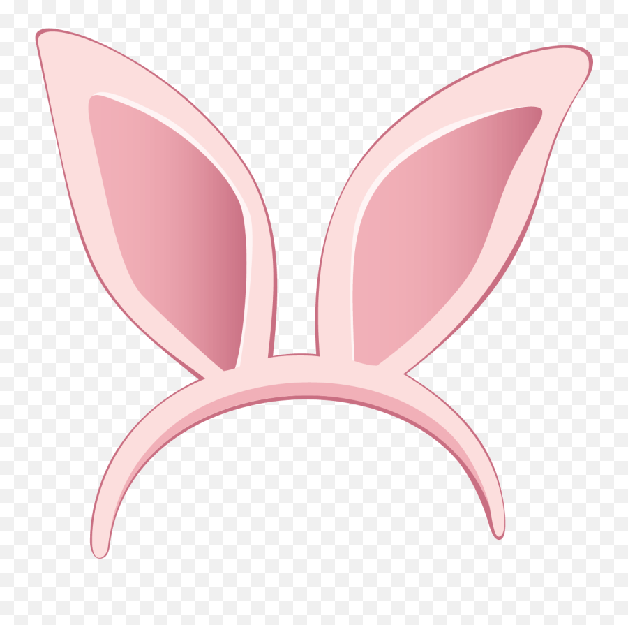 Dog With Bunny Ears Drawing 5 - Bunny Ears Transparent Emoji,Ears Clipart