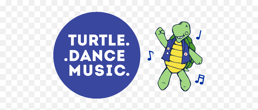 Turtle - Turtle Dance Music Emoji,Turtle Logo