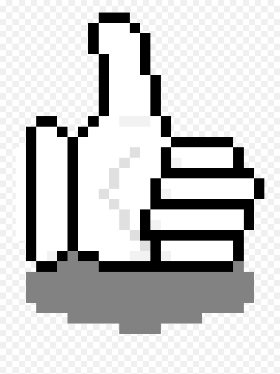 Thumbs Up Pixel Art Maker - Thumbs Up Pixel Png Emoji,Thumbs Up Transparent