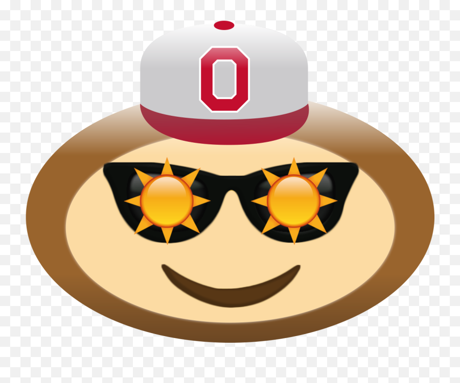 Brutus Buckeye Clip Art With Pictures - Happy Emoji,Ohio State Buckeyes Logo
