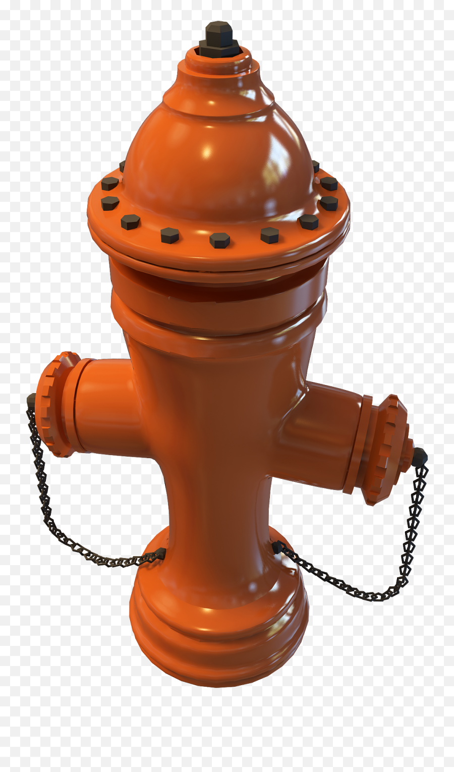 Fire Hydrant Clipart Png - Orange Hydrant Png Emoji,Fire Hydrant Clipart