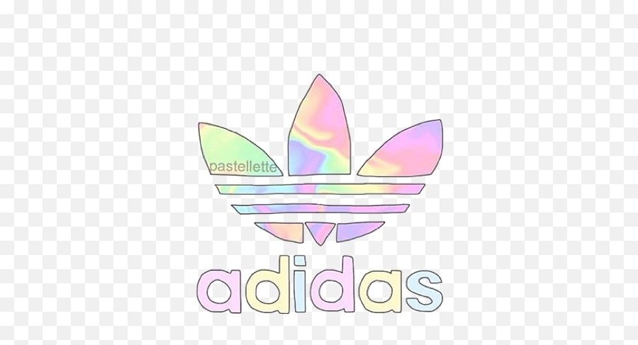 Tugovati Na Utjecajan Pink Adidas Logo Png - Adidas Logo Aesthetic Emoji,Adidas Logo Transparent