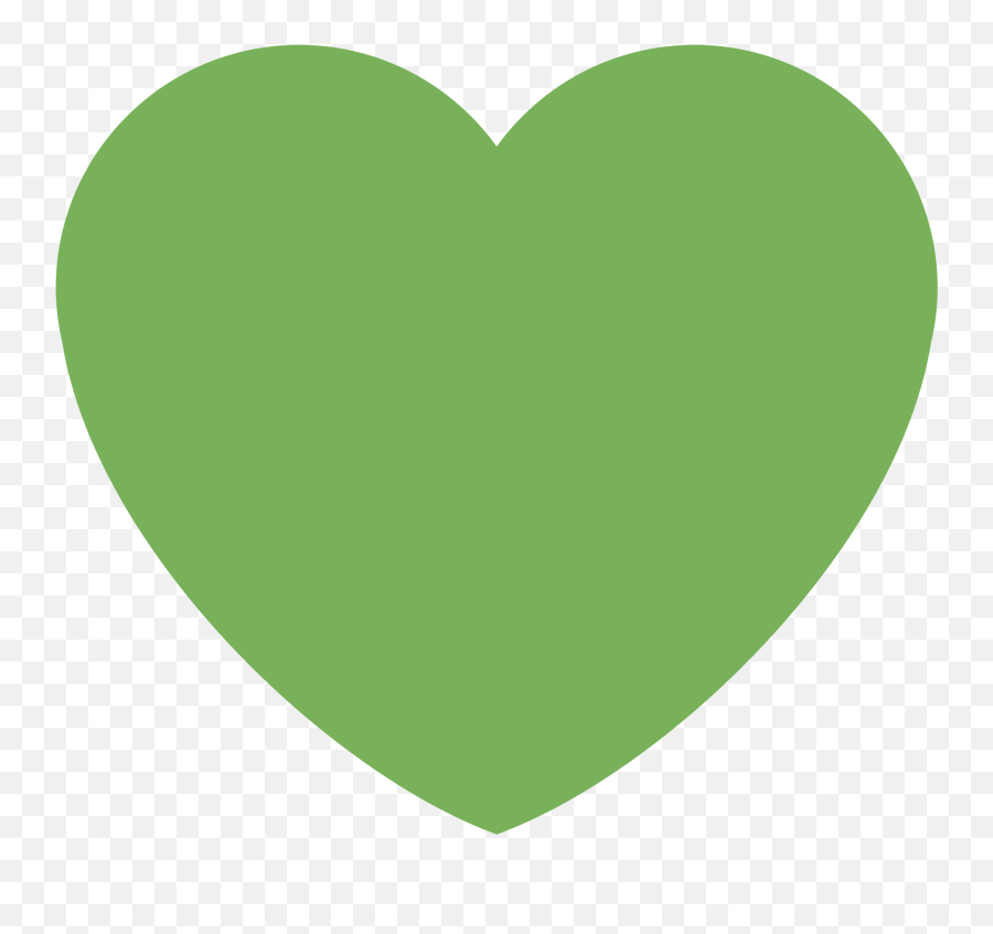 Green Heart Transparent Background - Discord Green Heart Green Heart Clipart Emoji,Heart Emoji Transparent Background