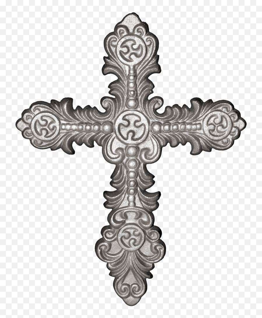 Gothic Cross Png - Prussian Cross Item Ornate Cross Tattoo German Cross Gothic Emoji,White Cross Png