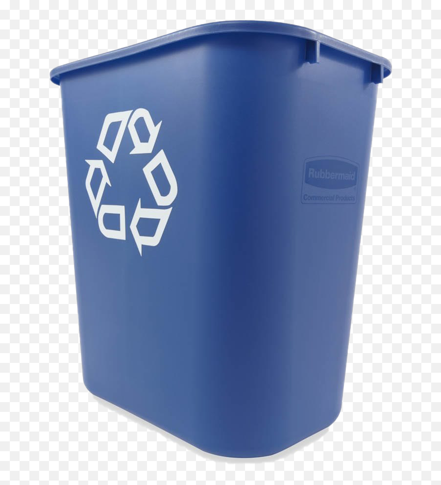 Blue Recycle Bin Png Clipart Background - Waste Container Lid Emoji,Recycling Clipart