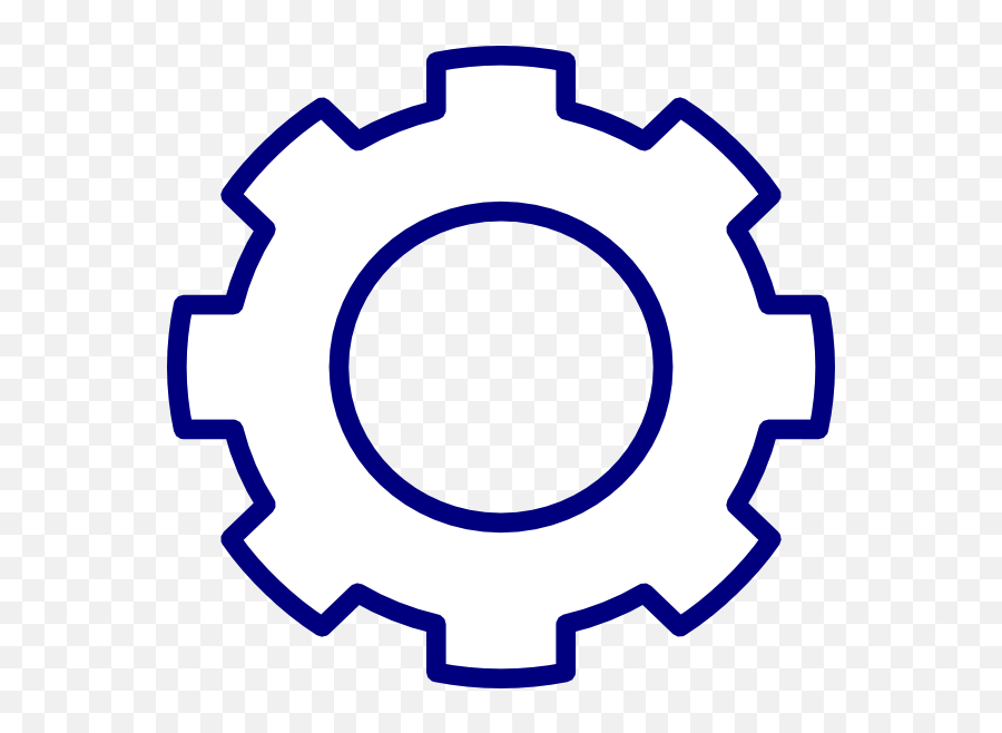 Cartoon Gear Png Image With No - Setting Icon Outline Emoji,Gears Transparent Background
