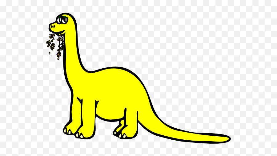 Cartoon Dinosaur Clipart - Yellow Dinosaur Clipart Emoji,Dinosaur Clipart