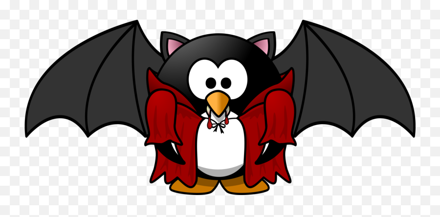 Png Clipart - Vampire Penguin Clip Art Emoji,Vampire Clipart