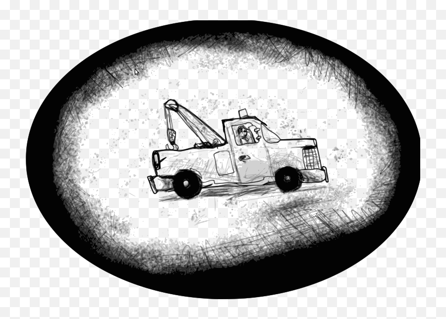 Free Clip Art Tow Truck By Childoflight Emoji,Old Pickup Truck Clipart