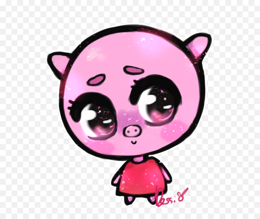 Kawaii Peppa Pig By Dessineka - Peppa Kawaii 894x894 Png Dibujos Kawaii De Peppa Pig Emoji,Peppa Pig Clipart