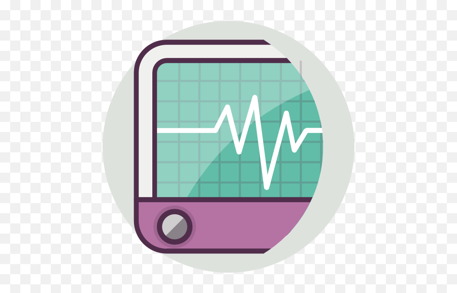 Medical Heart Rate Monitor Free Icon Of Medicine Vol9icons Emoji,Heart Monitor Line Png