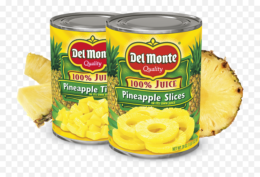 Del Monte Canned Sliced Pineapple - Can Pineapple Del Monte Emoji,Pineapple Slice Clipart