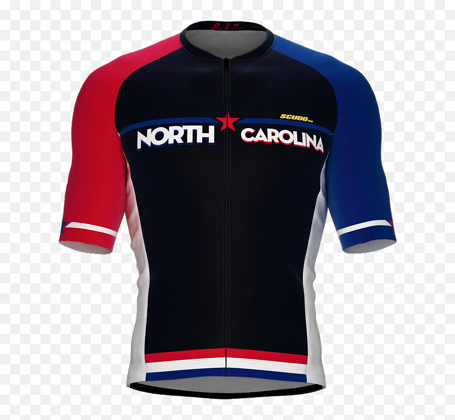 Scudopro Pro - Elite Short Sleeve Cycling Jersey North Carolina Usa State Icon Landmark Symbol Identity Men And Women Emoji,North Carolina Football Logo