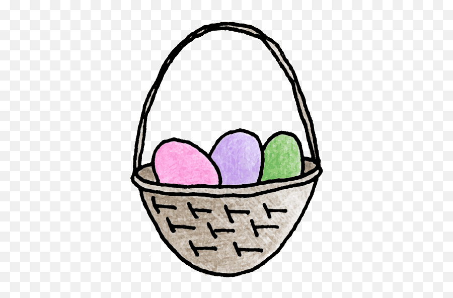Free Easter Basket Clipart Download - Oval Emoji,Easter Basket Clipart