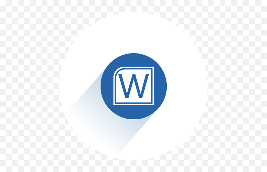 Microsoft Word Icon - Degree Icon Pack Softiconscom Dot Emoji,Microsoft Word Logo