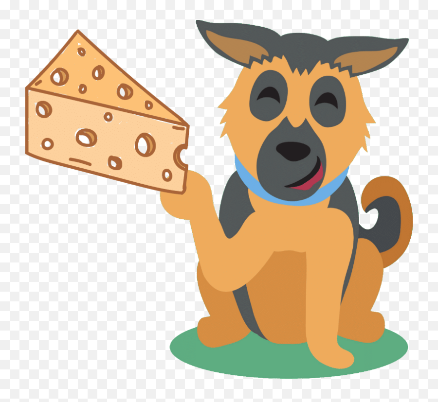 Can German Shepherds Eat Cheese Dog Breeds List - Dog With Cheese Cartoon Emoji,German Shepherd Clipart