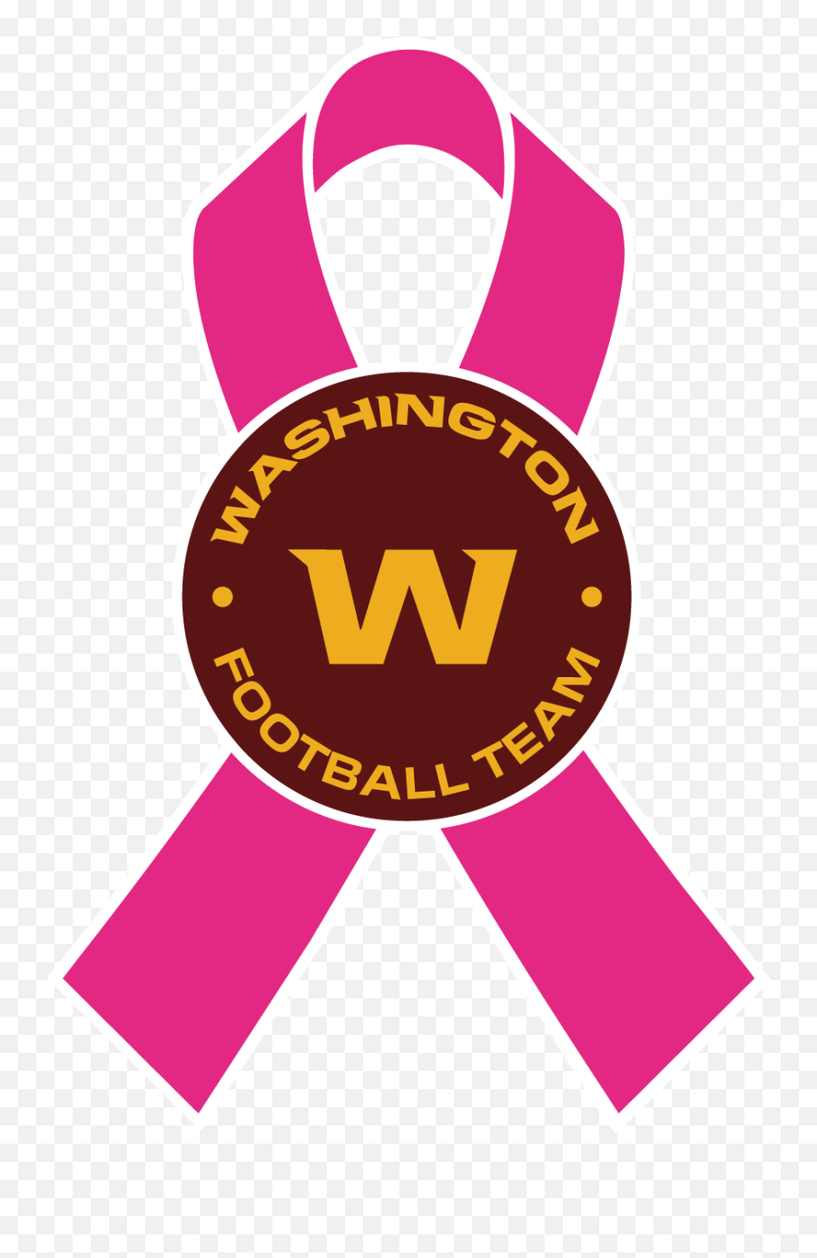 Think Pink Washington Football Team - Washingtonfootballcom Washington Football Team Breast Cancer Awareness Emoji,Pink Safari Logo