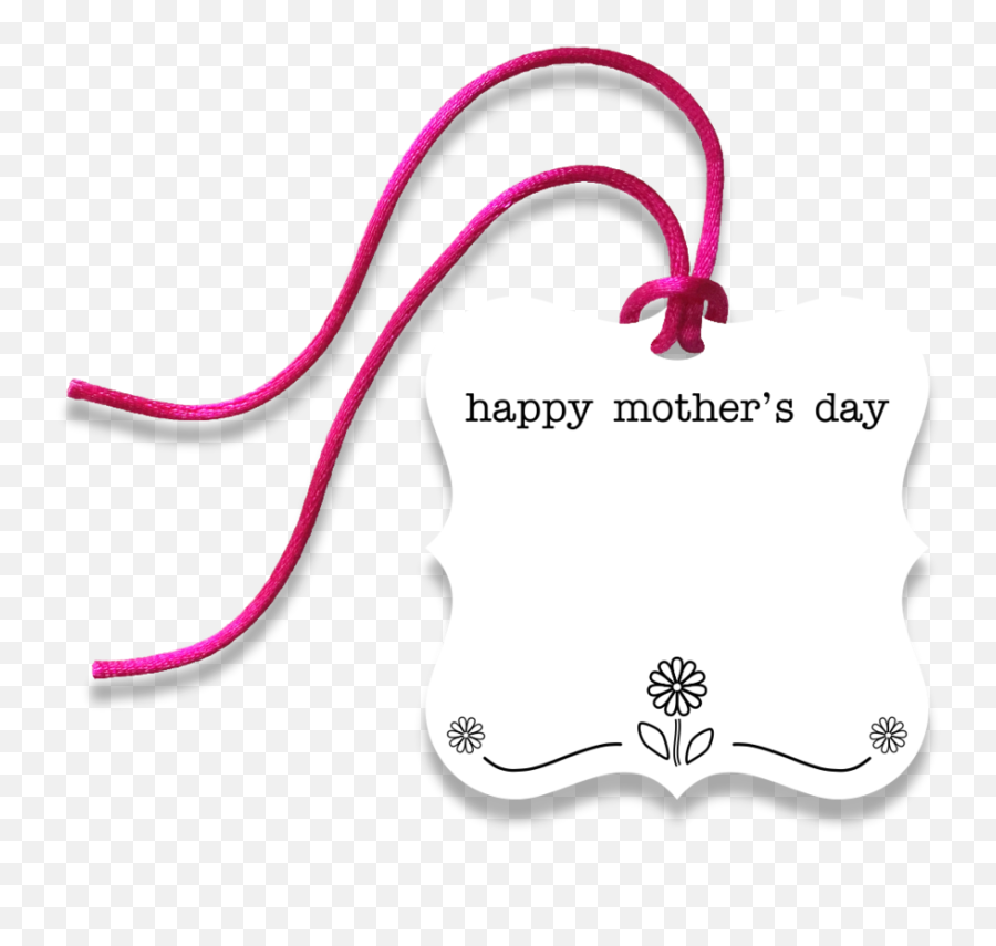 Mothers Day Gift Tag - Mothers Day Gift Tag Emoji,Gift Tag Clipart