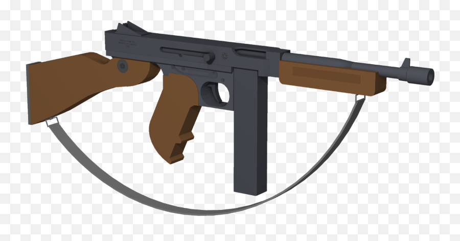 Tommy Gun Thompson M1a1 - Rigs Mineimator Forums Thompson M1928 Mine Imator Emoji,Holding Gun Png