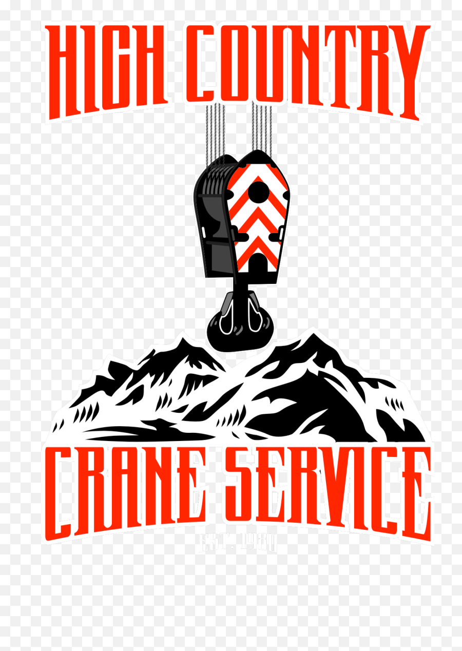 High Country Crane Service - Language Emoji,W Y Logo