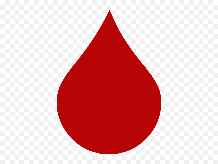 Red Tear Drop Clip Art - Blood Drop Transparent Emoji,Tear Clipart