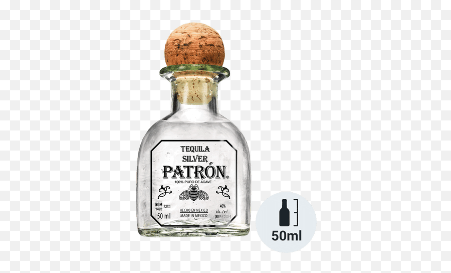 Patron Silver - Patron Silver Tequila Emoji,Patron Bottle Png